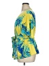 IMAN Yellow Long Sleeve Blouse Size XL - photo 5