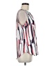 DKNY 100% Polyester White Sleeveless Blouse Size L - photo 4