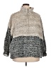 Weekend Suzanne Betro 100% Polyester Tweed Gray Pullover Sweater Size 3X - photo 1