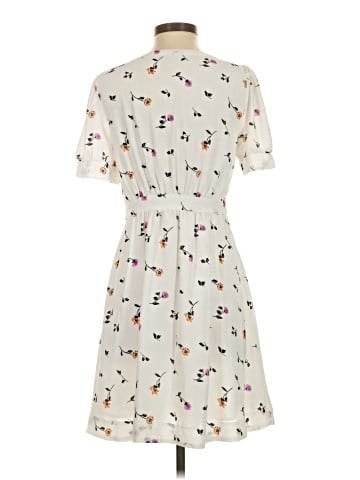Madewell Daylily Pintuck Dress in Sweet Blossoms (view 2)