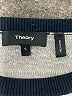 Theory Stripes Gray Pullover Sweater Size S - photo 7