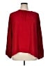 Ann Taylor Red Long Sleeve Blouse Size XL - photo 1