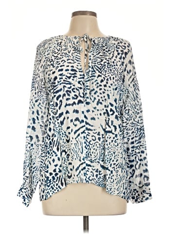 Karen Kane Long Sleeve Blouse (view 1)