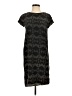 Pendleton 100% Silk Chevron-herringbone Black Casual Dress Size XXS - photo 1