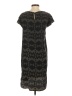 Pendleton 100% Silk Chevron-herringbone Black Casual Dress Size XXS - photo 2