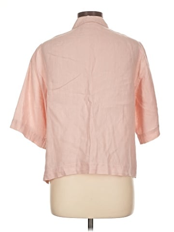 Eileen Fisher 3/4 Sleeve Button-Down Shirt (view 2)