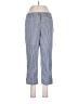 Talbots Checkered-gingham Blue Casual Pants Size 6 - photo 1