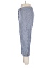 Talbots Checkered-gingham Blue Casual Pants Size 6 - photo 5