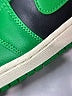 Air Jordan Color Block Green 1 Mid Sneakers Size 8 - photo 3