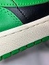 Air Jordan Color Block Green 1 Mid Sneakers Size 8 - photo 4
