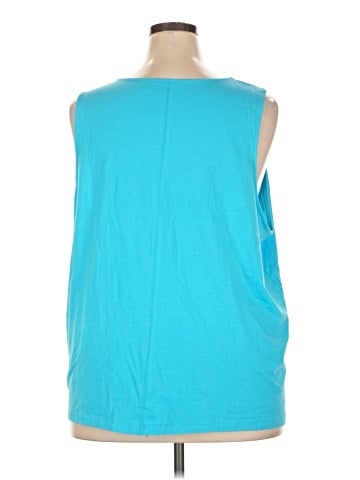Lands' End Sleeveless T-Shirt (view 2)