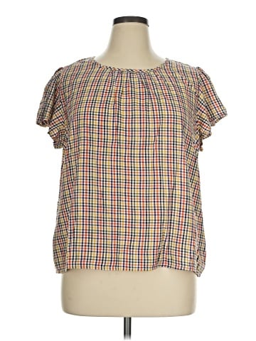 St. John's Bay Short Sleeve Blouse (view 1)