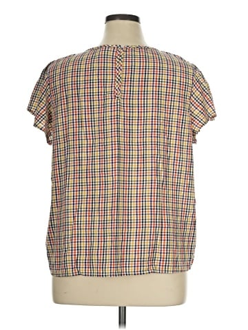St. John's Bay Short Sleeve Blouse (view 2)