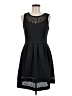 Apt. 9 Argyle Black Cocktail Dress Size M - photo 1