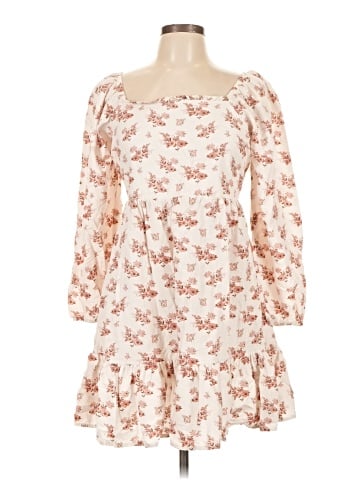 Celebrity Pink Casual Dress (view 1)