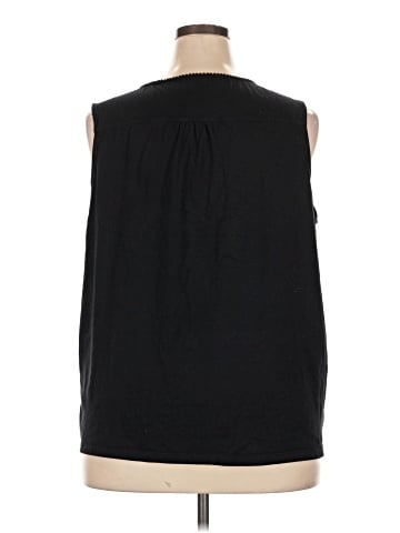 Lands' End Sleeveless T-Shirt (view 2)