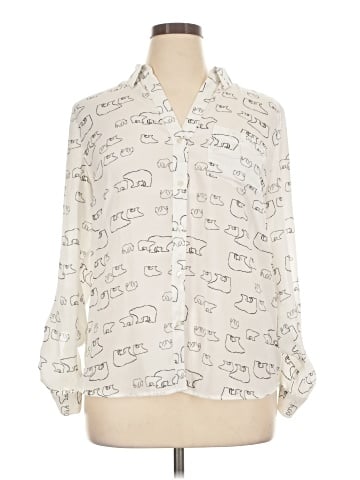 The Limited 3/4 Sleeve Blouse (view 1)
