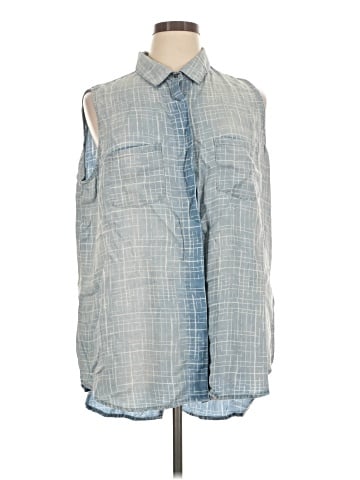 Kenneth Cole REACTION Sleeveless Button-Down Shirt (view 1)