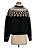 Splendid Chevron-herringbone Black Pullover Sweater Size S - photo 1