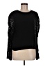 Chan Luu 100% Cotton Black Pullover Sweater Size M - photo 1