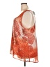 Maurices 100% Polyester Orange Sleeveless Blouse Size 24 (3) - photo 5