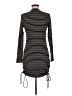 ABound Stripes Black Casual Dress Size M - photo 2
