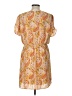 DR2 100% Polyester Paisley Orange Casual Dress Size L - photo 2