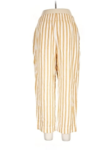 Madewell Tapered Huston Pull-On Crop Pants in Stripe (view 2)