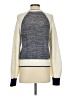 Joie 100% Cotton Color Block Blue Ivory Pullover Sweater Size XS - photo 2