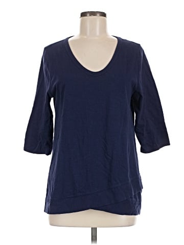 Soft Surroundings 3/4 Sleeve T-Shirt (view 2)