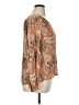 DR2 100% Polyester Tan 3/4 Sleeve Blouse Size XL - photo 4