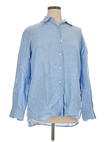 Liz Claiborne Long Sleeve Button-Down Shirt (view 1)