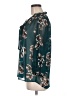 Ann Taylor LOFT Outlet 100% Polyester Teal 3/4 Sleeve Blouse Size M - photo 5