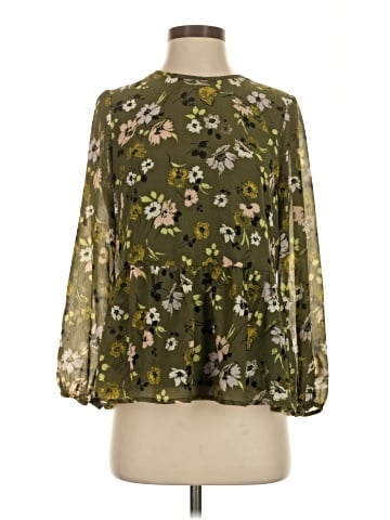 Madewell 3/4 Sleeve Blouse (view 1)