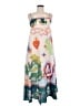 Unbranded Print Ivory Casual Dress Size M - photo 1