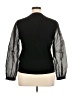 Talbots Black Long Sleeve Blouse Size XL - photo 2