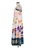 Unbranded Print Ivory Casual Dress Size M - photo 5
