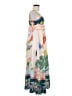 Unbranded Print Ivory Casual Dress Size M - photo 4