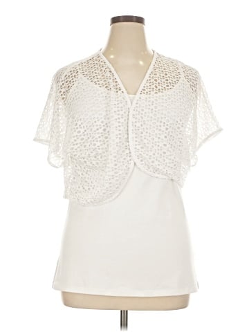 Style&Co Short Sleeve Blouse (view 1)