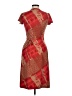 BCBGMAXAZRIA Argyle Red Cocktail Dress Size M - photo 2
