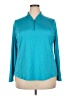 Greg Norman 100% Polyester Teal Track Jacket Size XXL (estimated) - photo 1