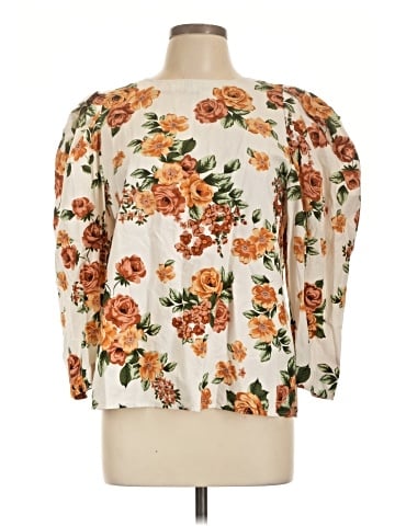 mille Resort & Travel 3/4 Sleeve Blouse (view 1)