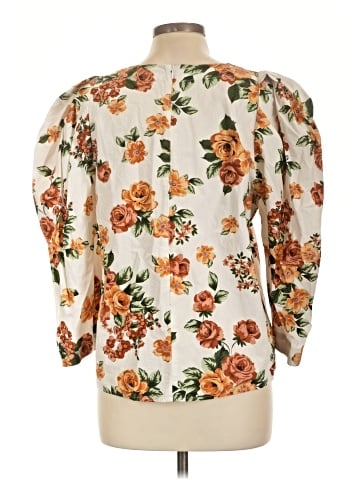mille Resort & Travel 3/4 Sleeve Blouse (view 2)