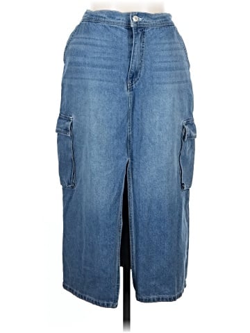 Love Tree Denim Skirt (view 1)