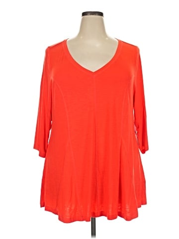 Soft Surroundings 3/4 Sleeve T-Shirt (view 1)