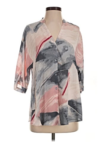 Nic + Zoe 3/4 Sleeve Blouse (view 1)