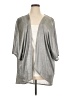 Love Squared Gray Kimono Size 1X - photo 1