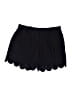 Madewell 100% Polyester Hearts Black Shorts Size S - photo 1