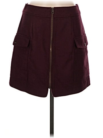 Madewell (Re)sourced Zip-Front Mini Skirt (view 1)