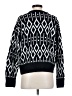 Vince Camuto Print Black Pullover Sweater Size XS - photo 2